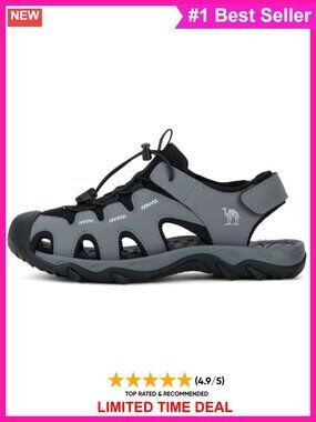 Waterproof Hiking Sandals for Women Arch Support Athletic Outdoor